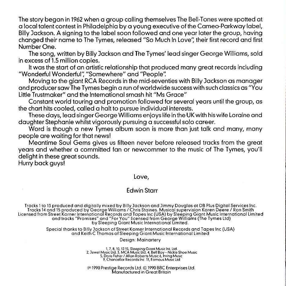 Middle of cover of CDPT 506